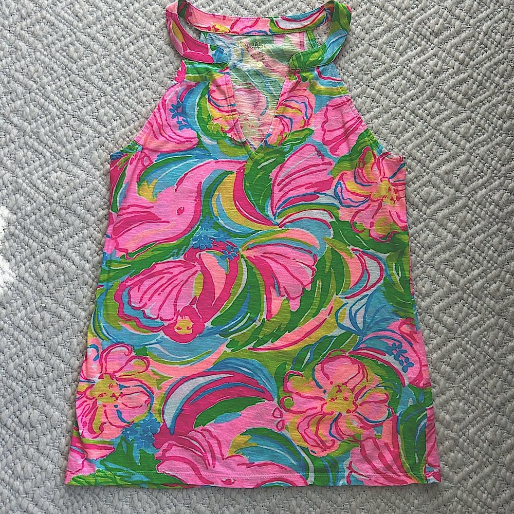 Lilly Pulitzer Arya Tank Size XS Like New Condition